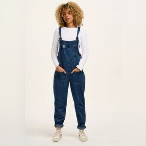 Lucy and Yak Overalls/Dungarees (Medium Blue)